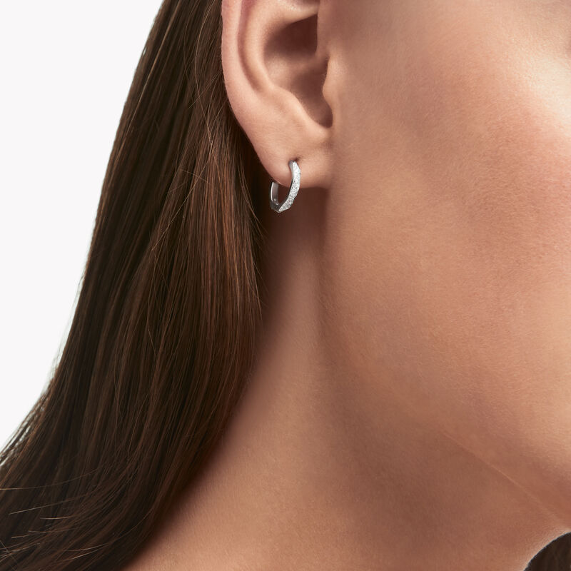 Laurence Graff Signature Pavé Diamond Hoop Earrings, , hi-res