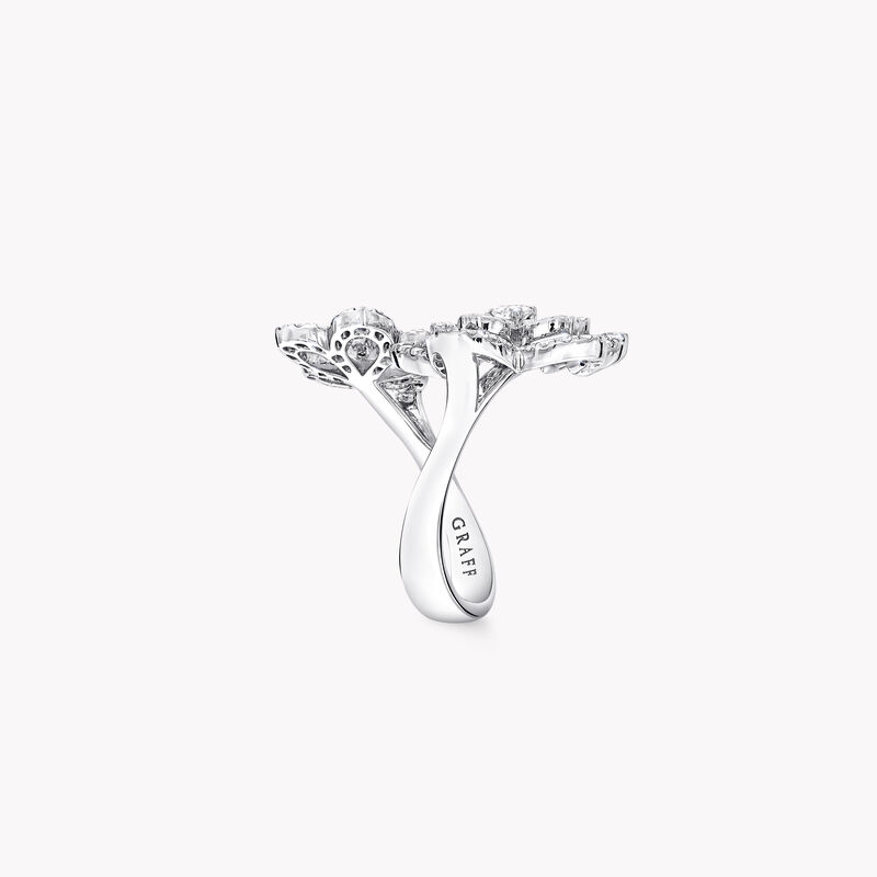 Wild Flower Double Diamond Ring, , hi-res