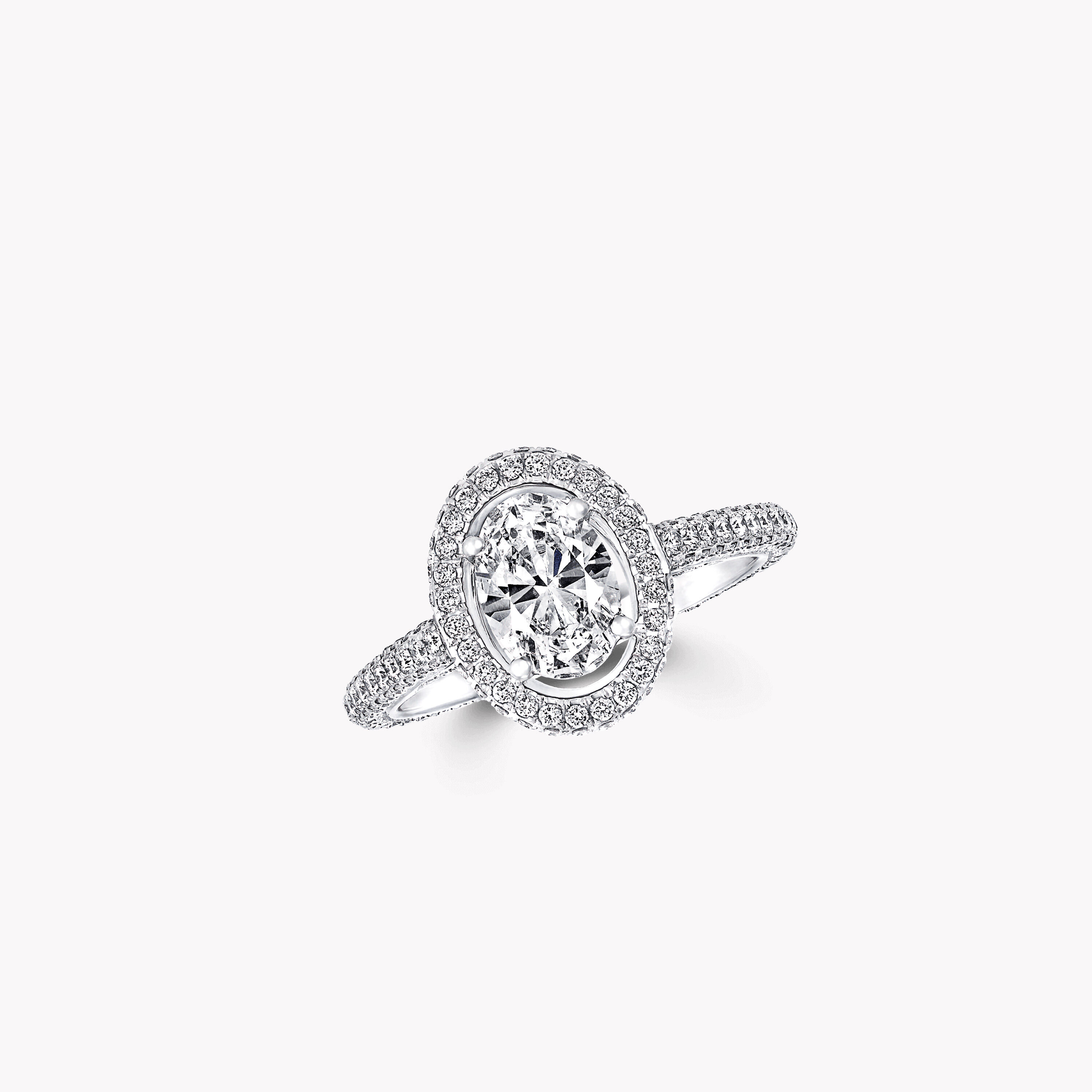 Graff oval outlet diamond ring