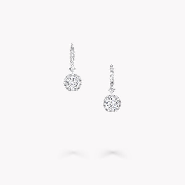 Icon Round Diamond Earrings, , hi-res