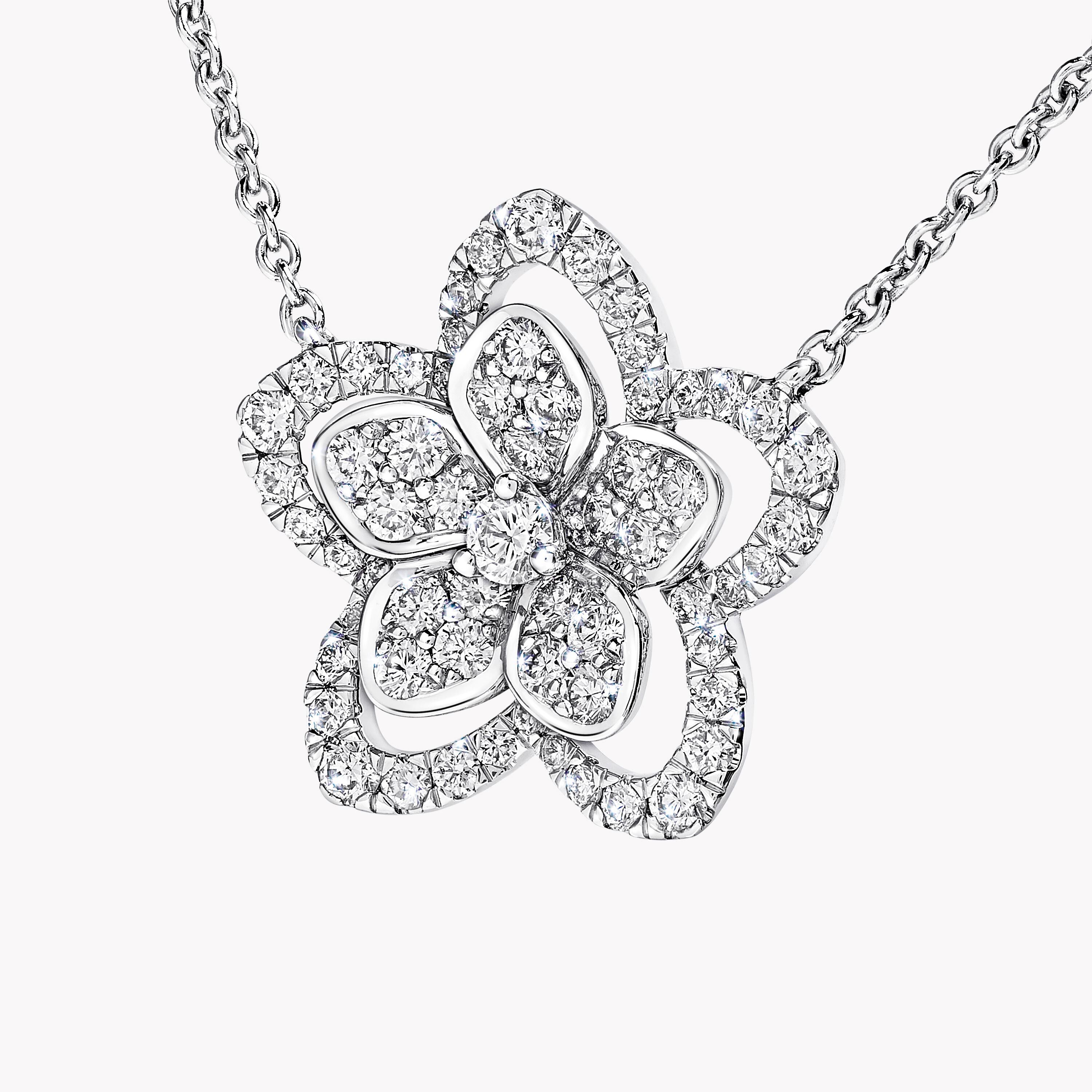 Wild Flower diamond pendant Diamond Graff