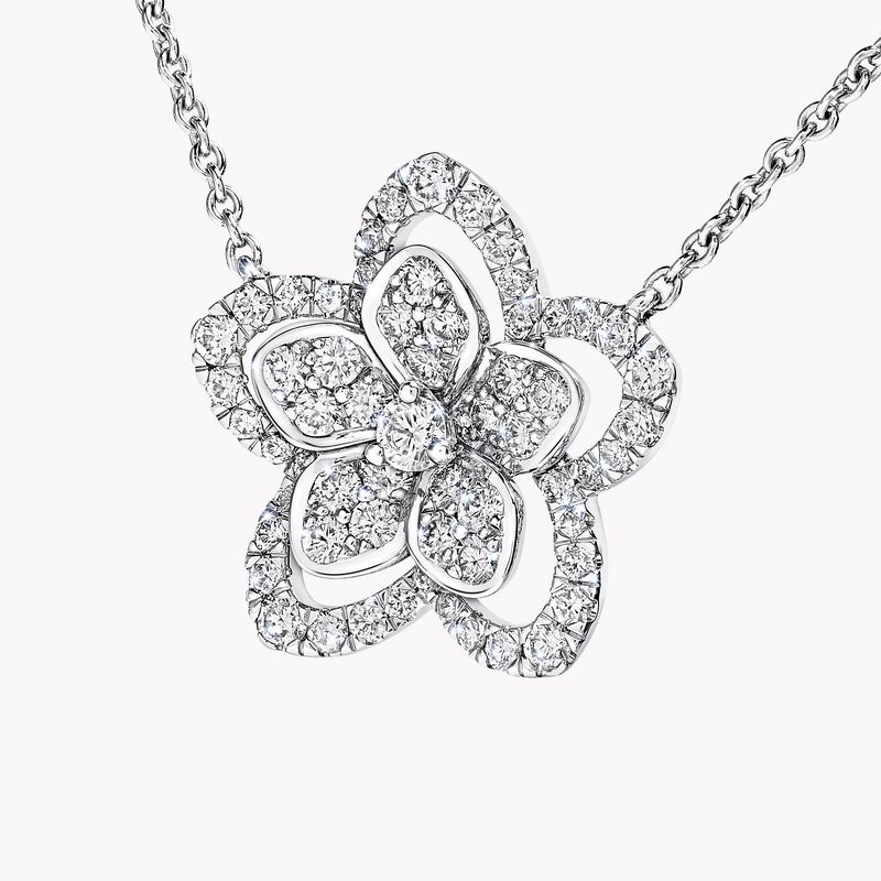 Wild Flower Diamond Pendant, , hi-res