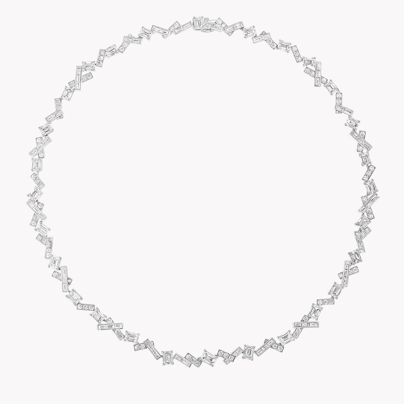 Threads Diamond Necklace, , hi-res