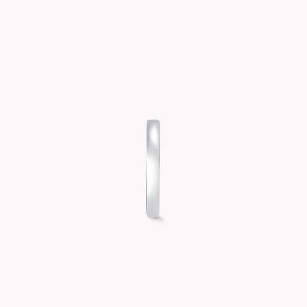 D Shape Wedding Band, , hi-res