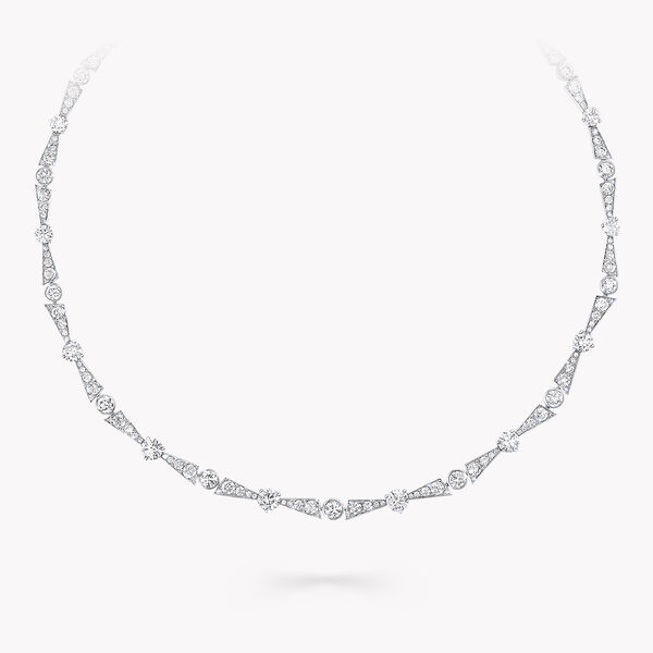 New Dawn Diamond Line Necklace, , hi-res