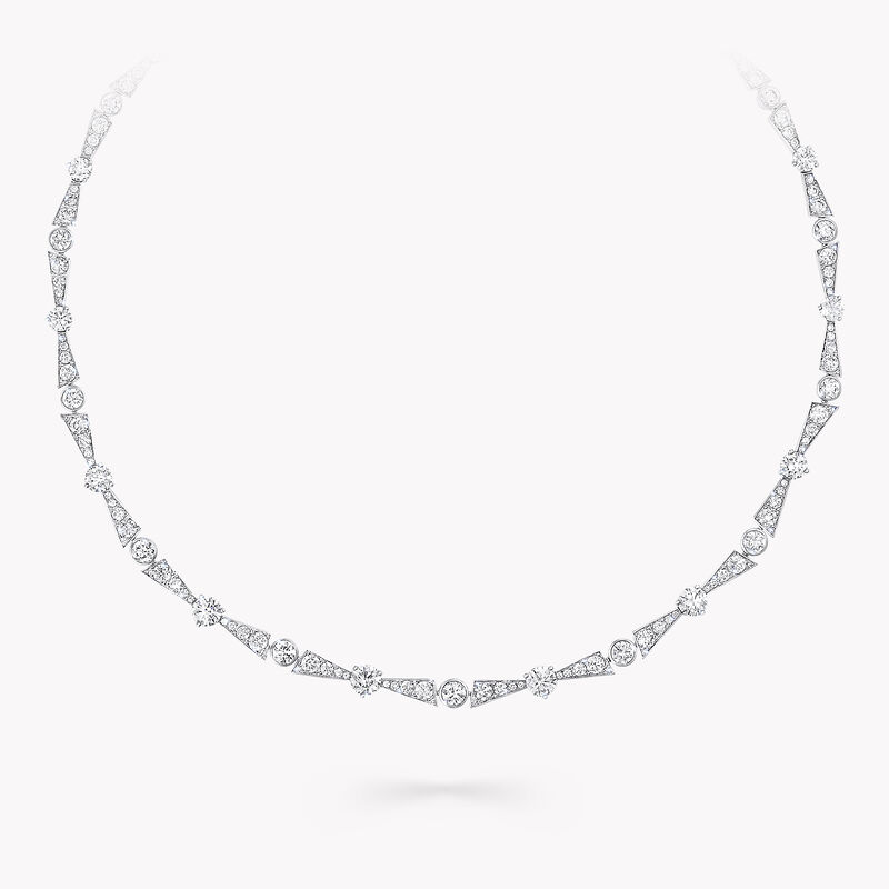 New Dawn Diamond Line Necklace, , hi-res