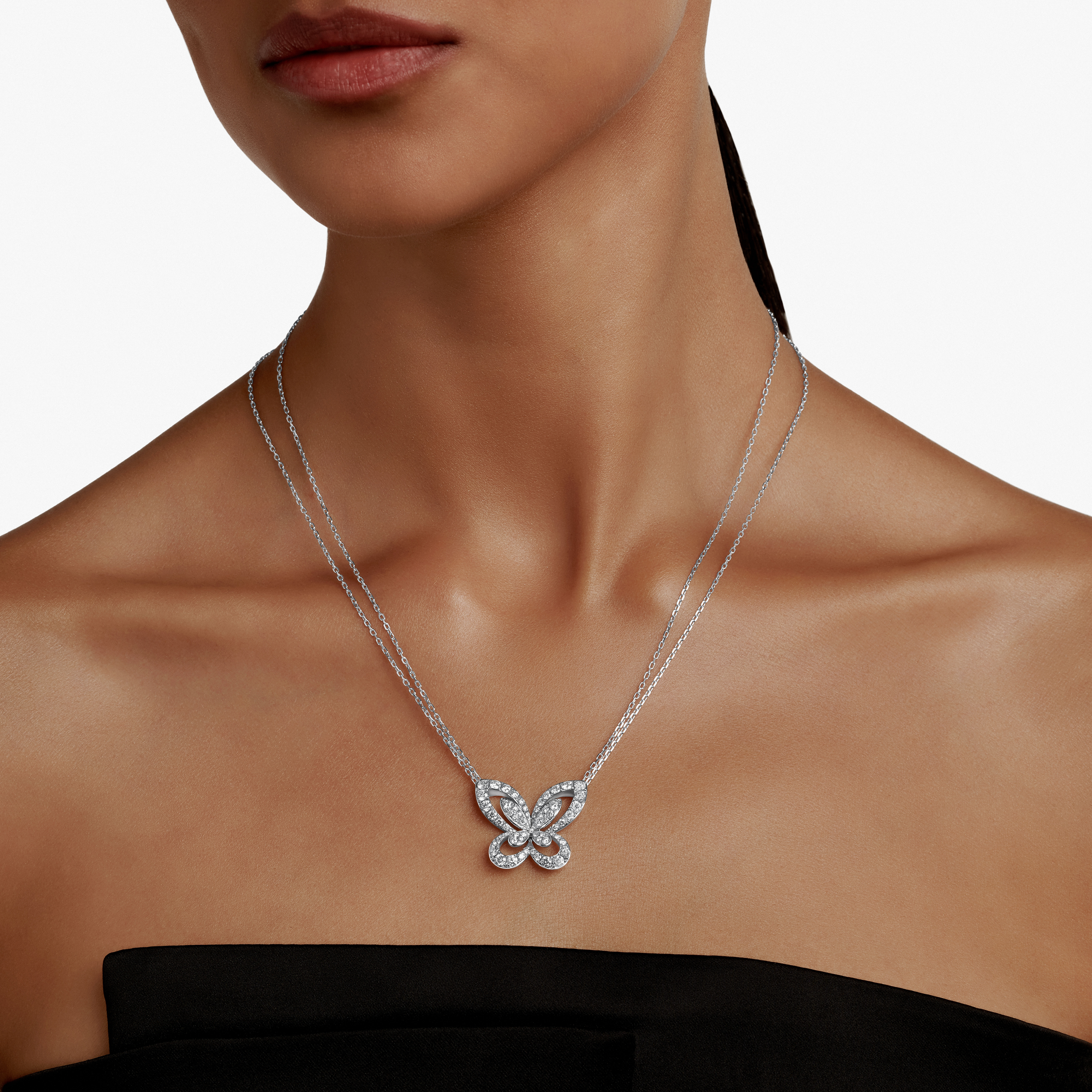 Graff top butterfly necklace