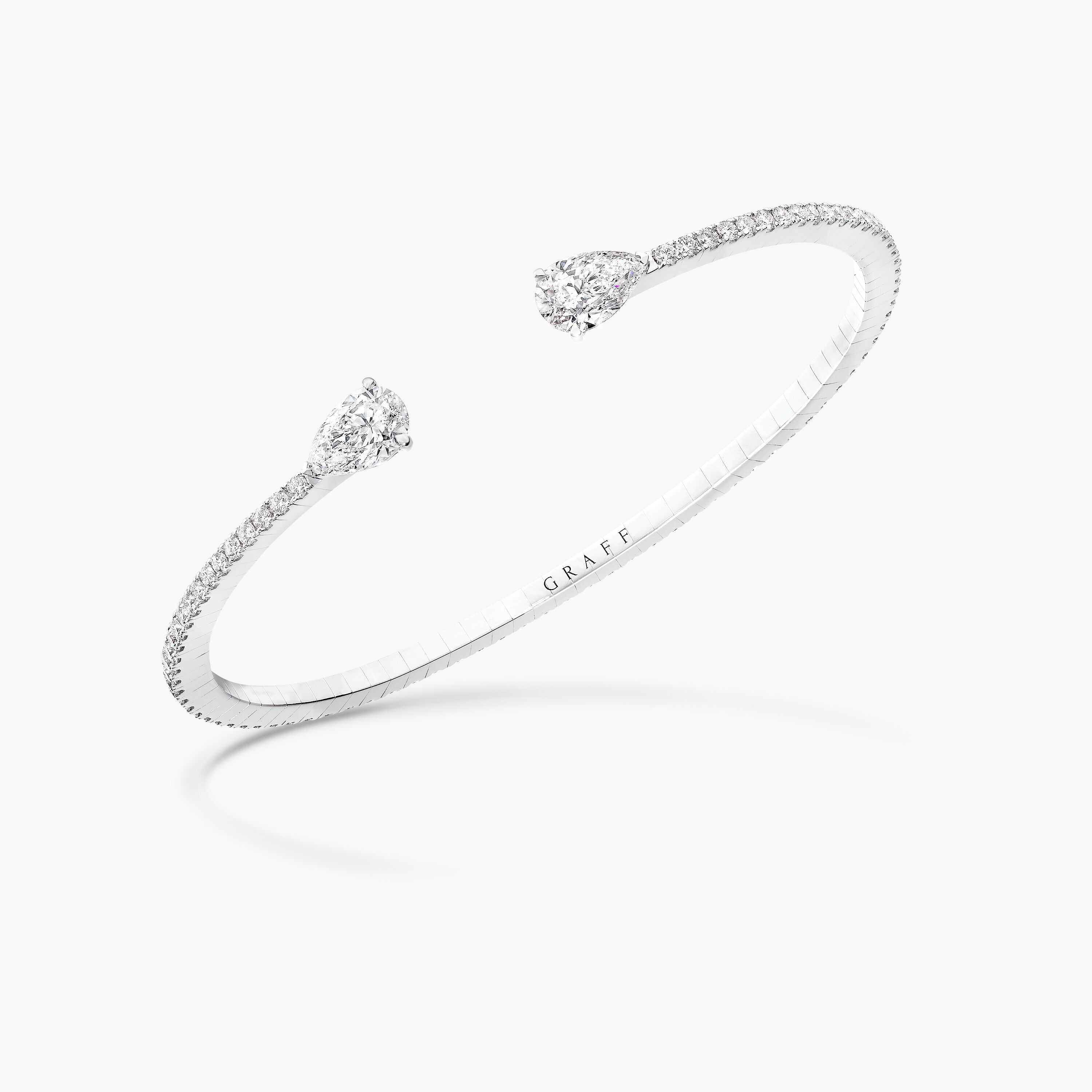 Pave diamond shop cuff bracelet