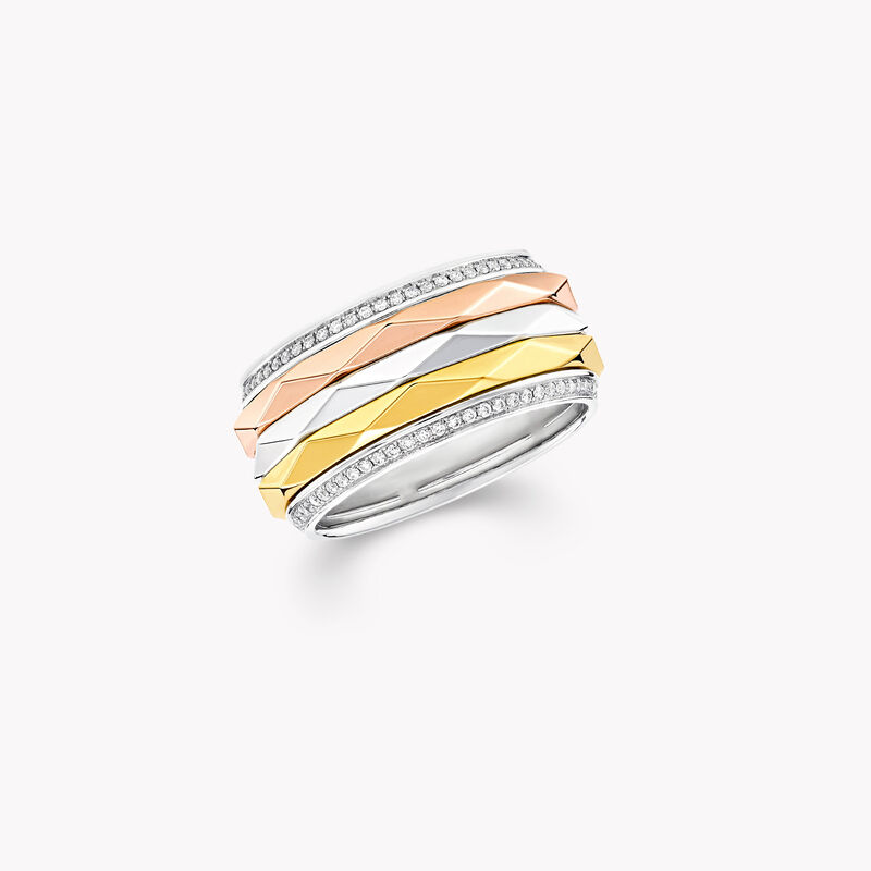 Laurence Graff Signature Triple Spinning Diamond Band, , hi-res