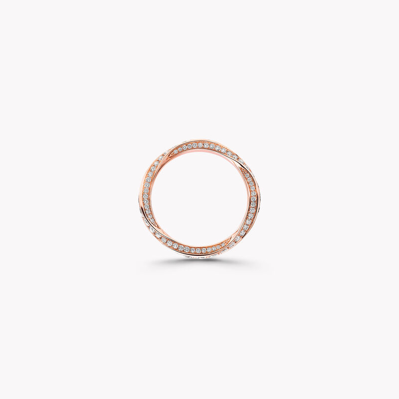 Spiral Pavé Diamond Band, , hi-res