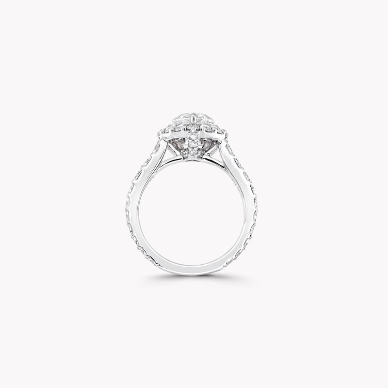 Icon Heart Shape Diamond Engagement Ring, , hi-res