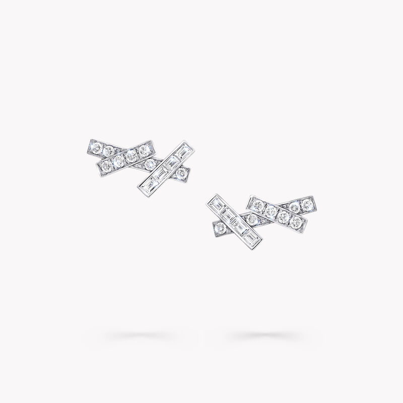 Threads Diamond Mini Earrings, , hi-res