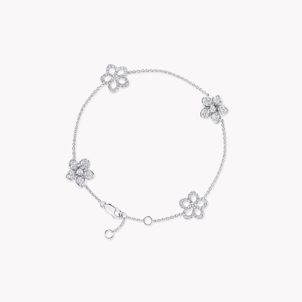 Wild Flower Pavé Diamond Bracelet, , hi-res
