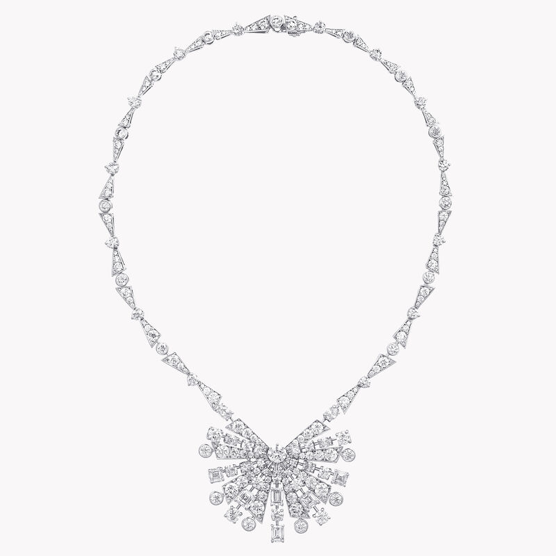New Dawn Multi-Shape Diamond Necklace