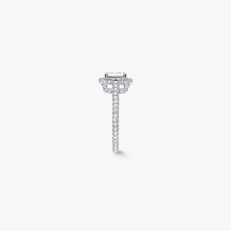 Constellation Emerald Cut Diamond Engagement Ring, , hi-res