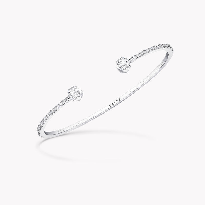 Laurence Graff Signature Open Diamond Bangle, , hi-res