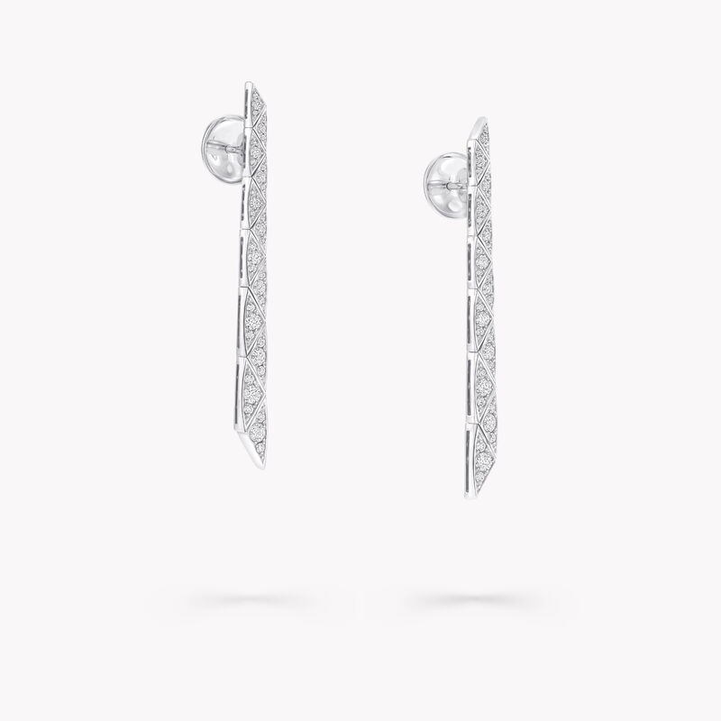 Laurence Graff Signature系列琢面长耳环