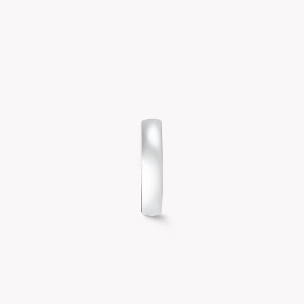 D Shape Wedding Band, , hi-res