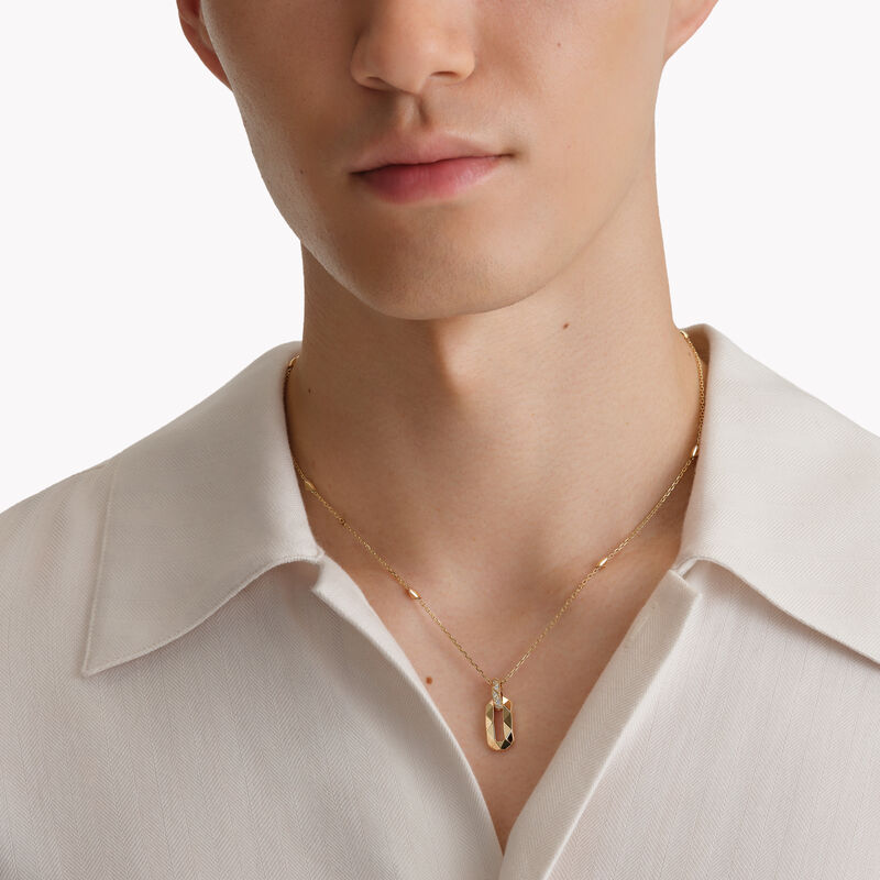 Laurence Graff Signature系列密镶钻石吊坠（中号款）