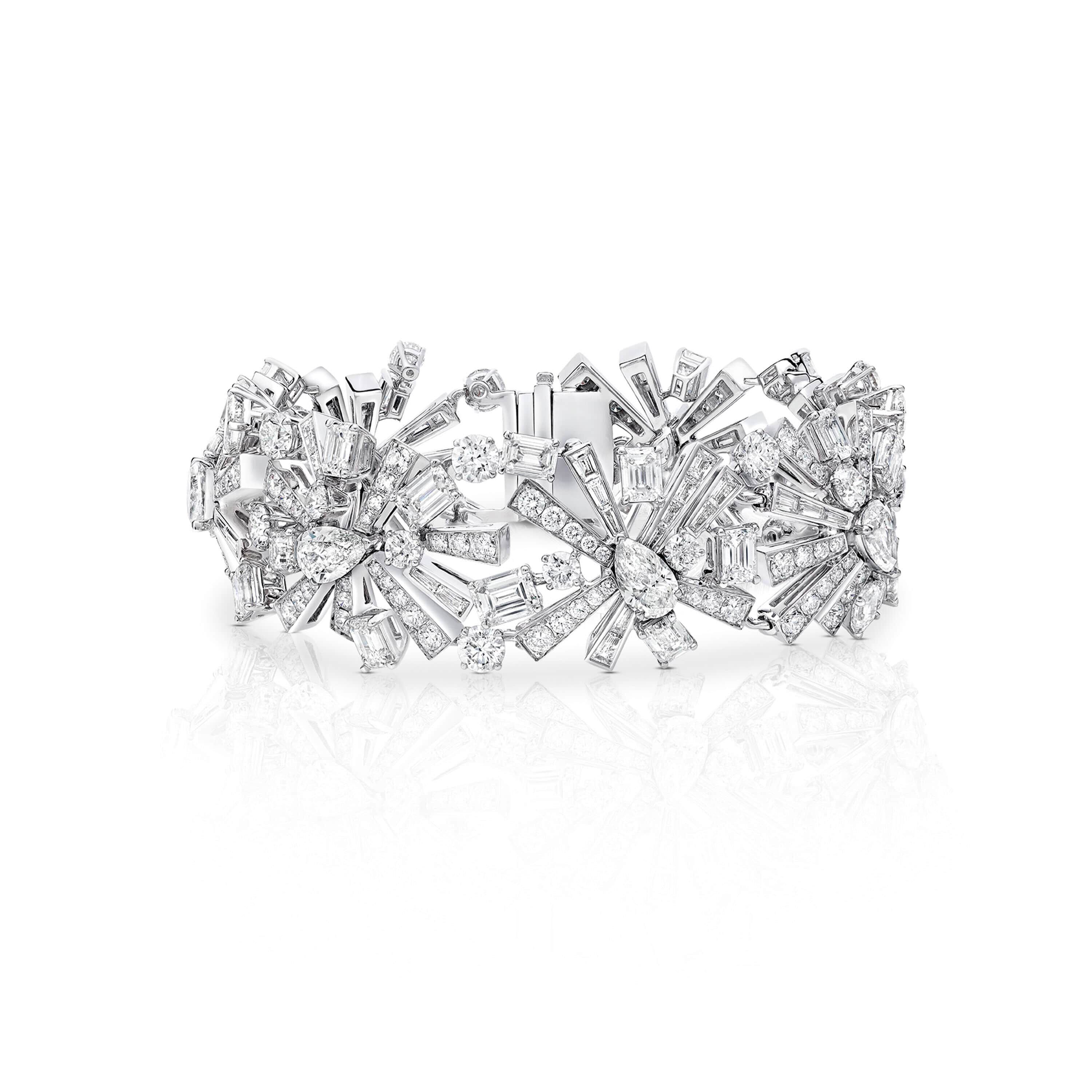 A New Dawn Diamond High Jewellery Bracelet from the Graff Tribal collection