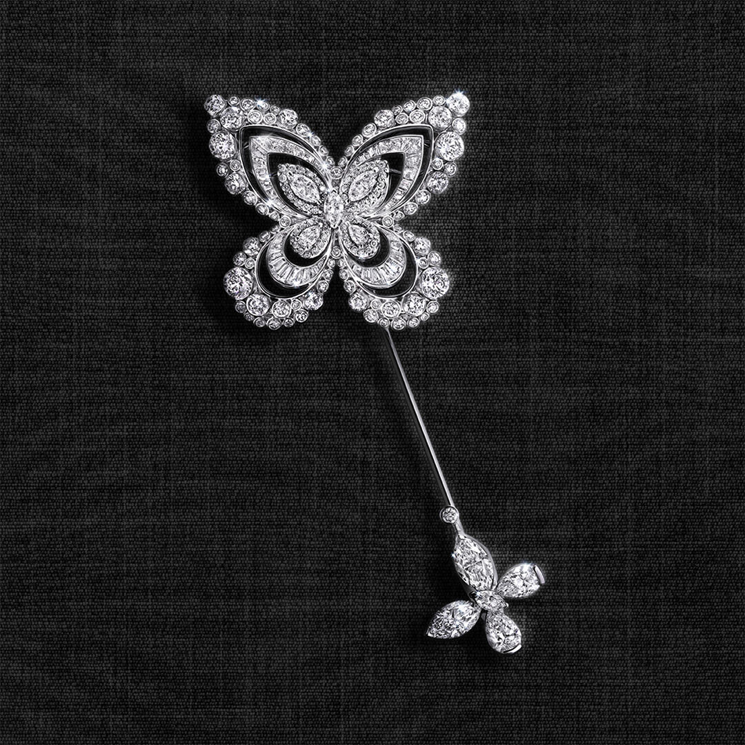 Graff Butterfly Freya Brooch
