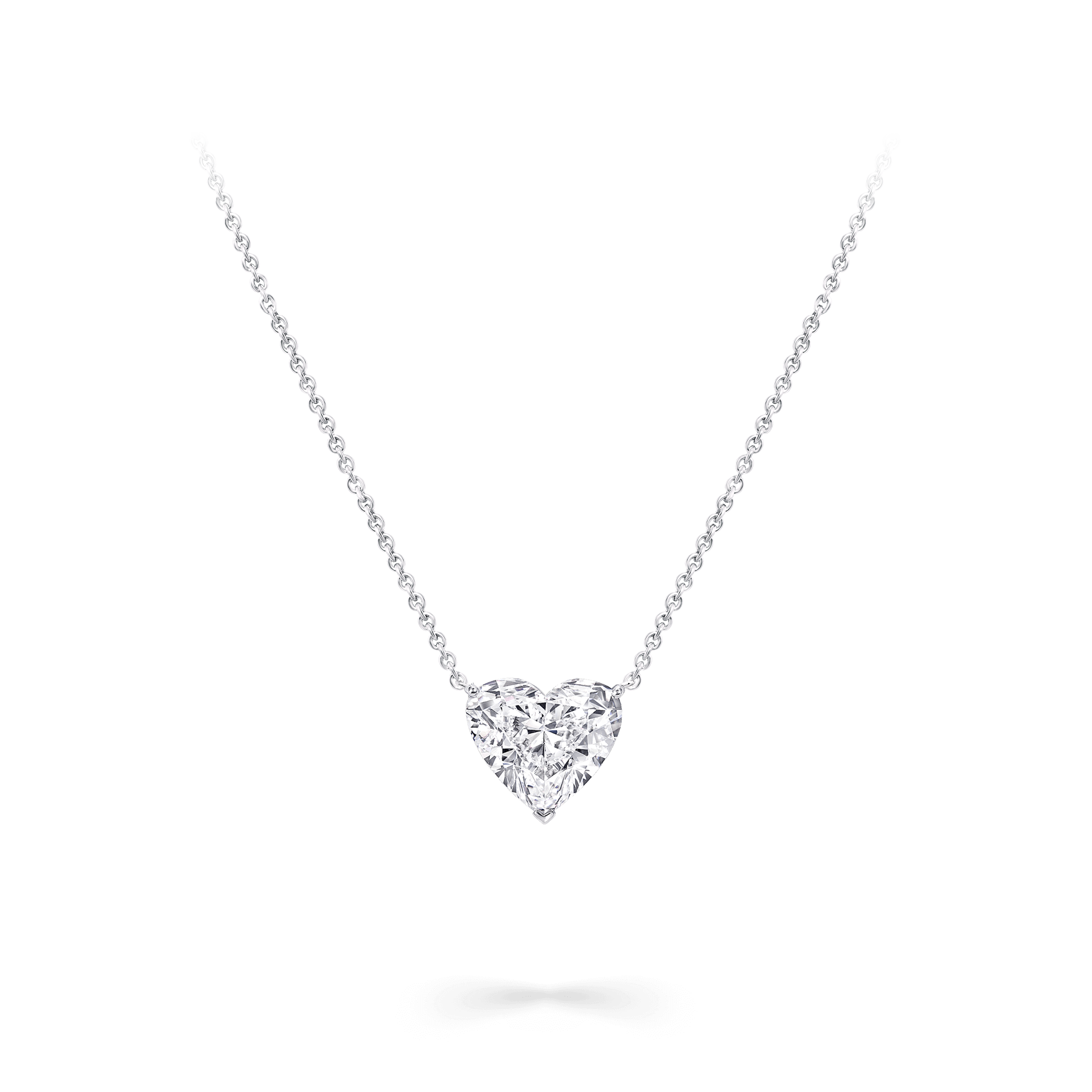 Heart Shape Diamond Pendant