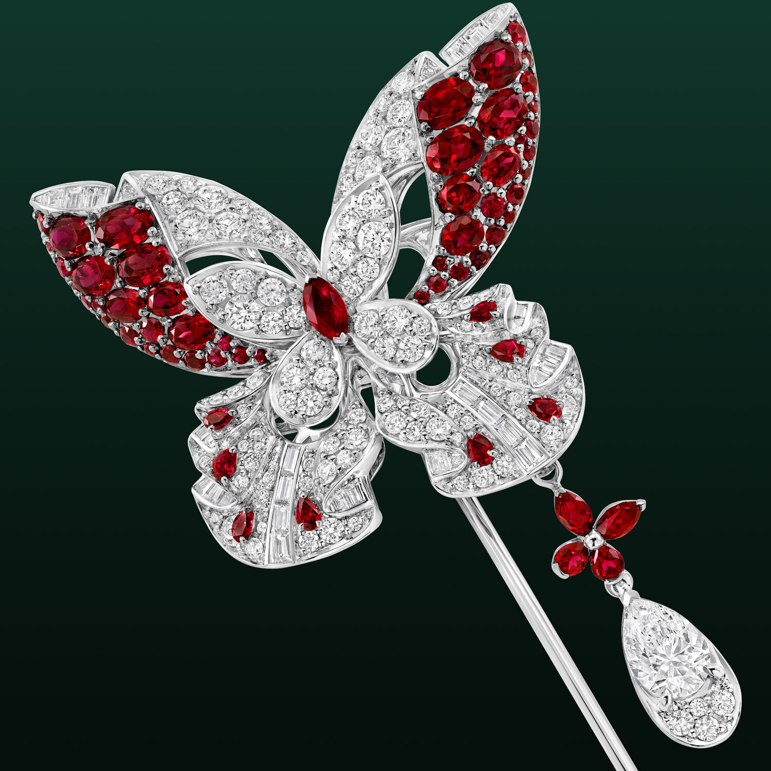 Image shows Graff Butterfly Serahina Brooch