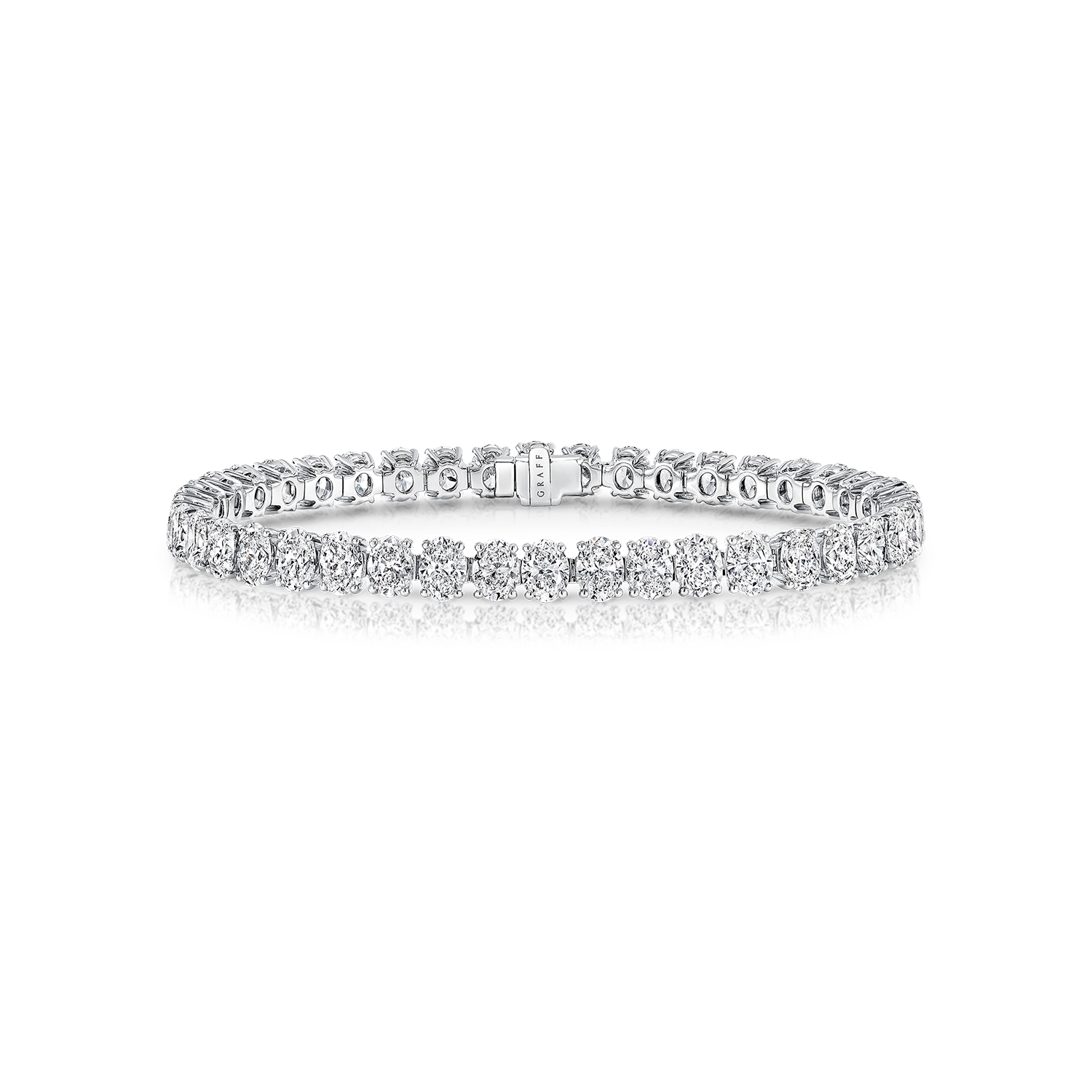 Oval Cut Diamond Bracelet