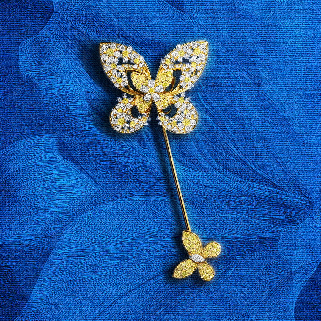 Graff Butterfly Flora Brooch