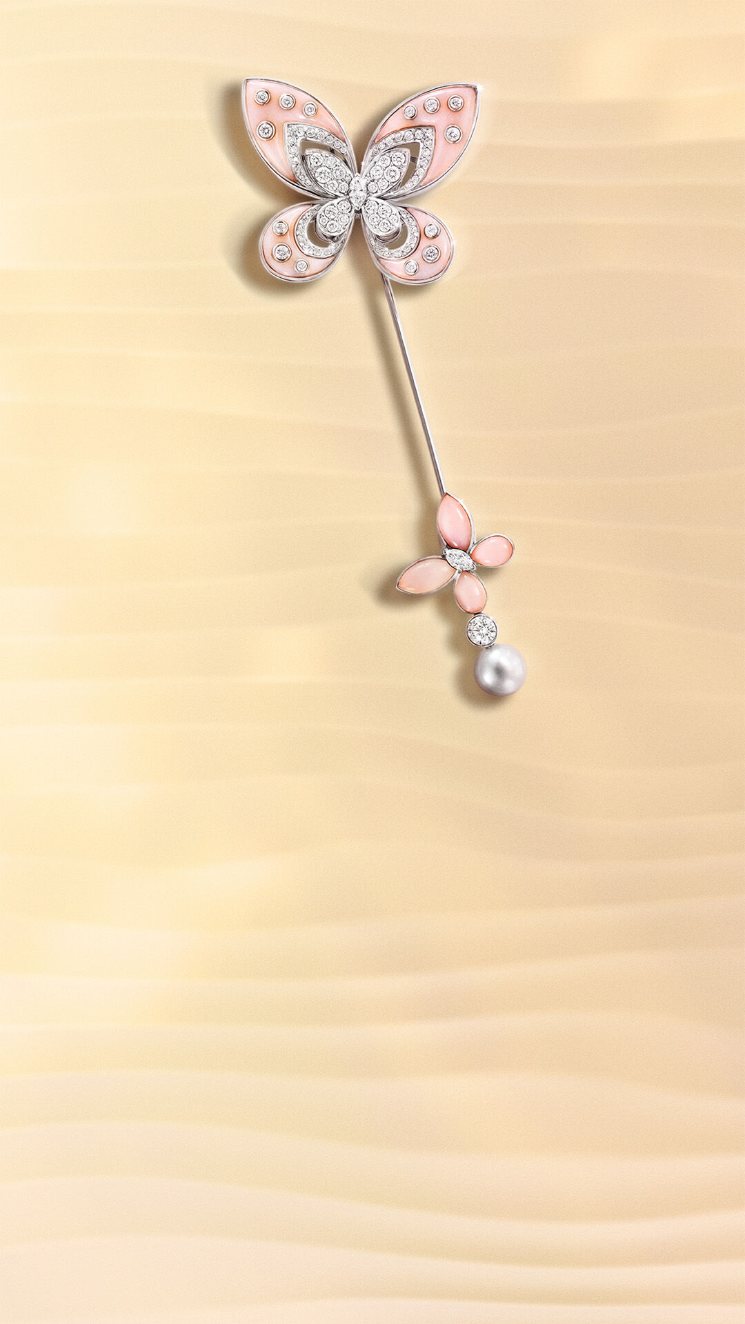 Image shows Graff Butterfly Luna Brooch
