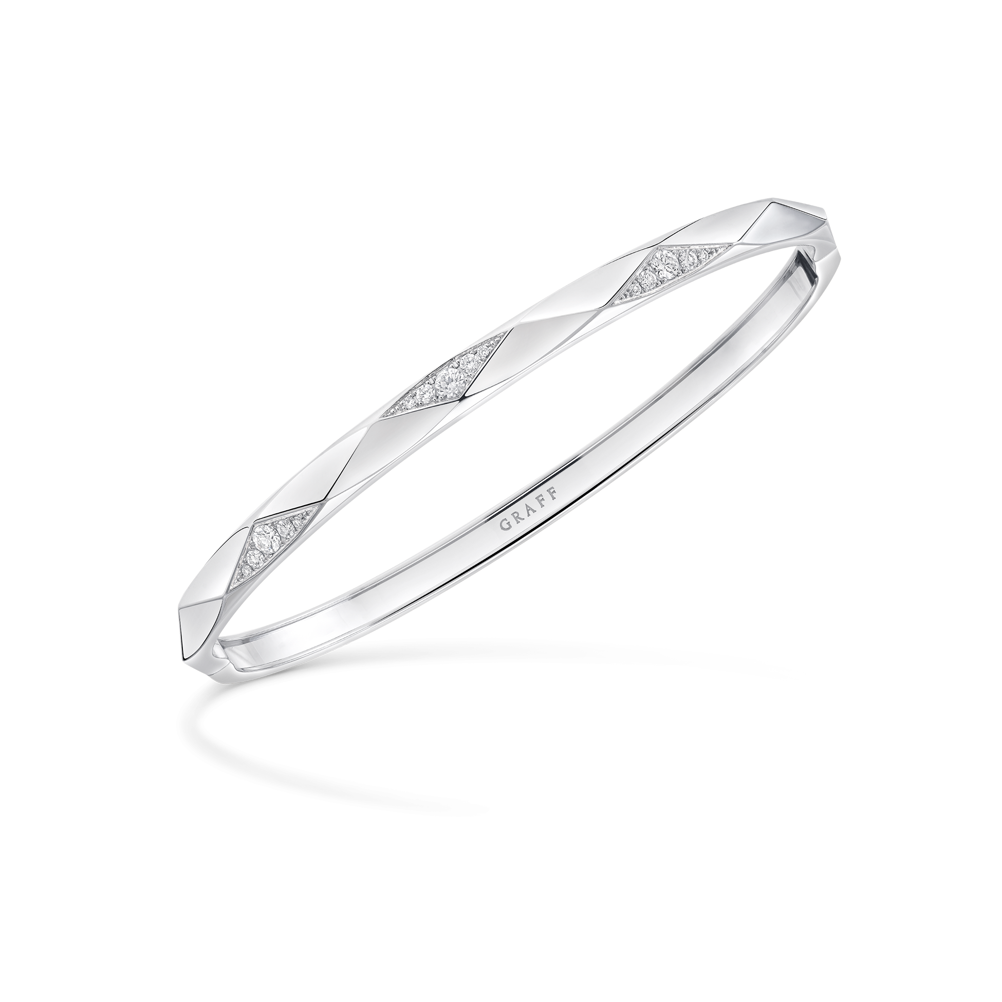 Laurence Graff Signature Pav&eacute; Diamond Bangle