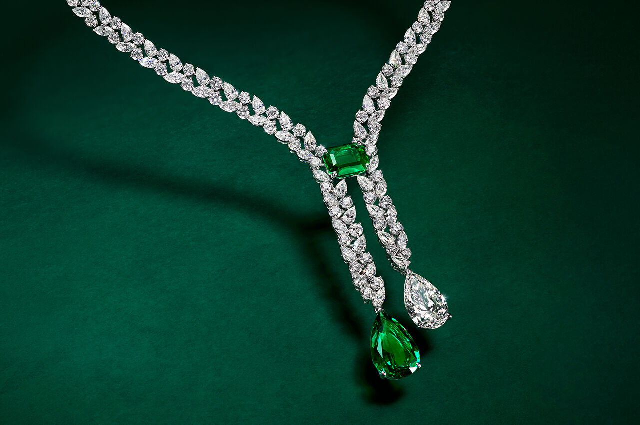 Image shows Graff High Jewellery Emerald Ring