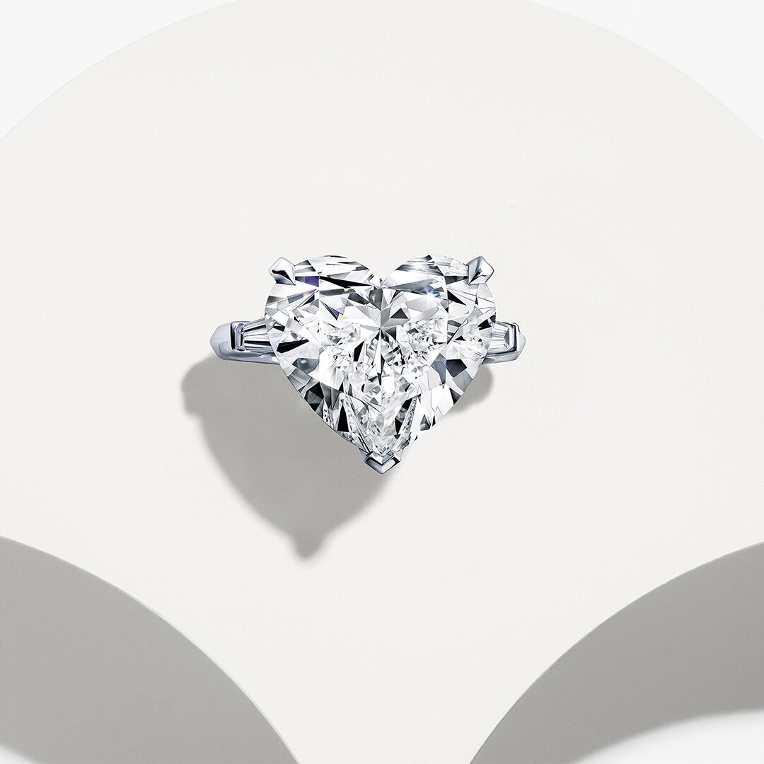 Graff Promise Heart Shape Engagement Ring
