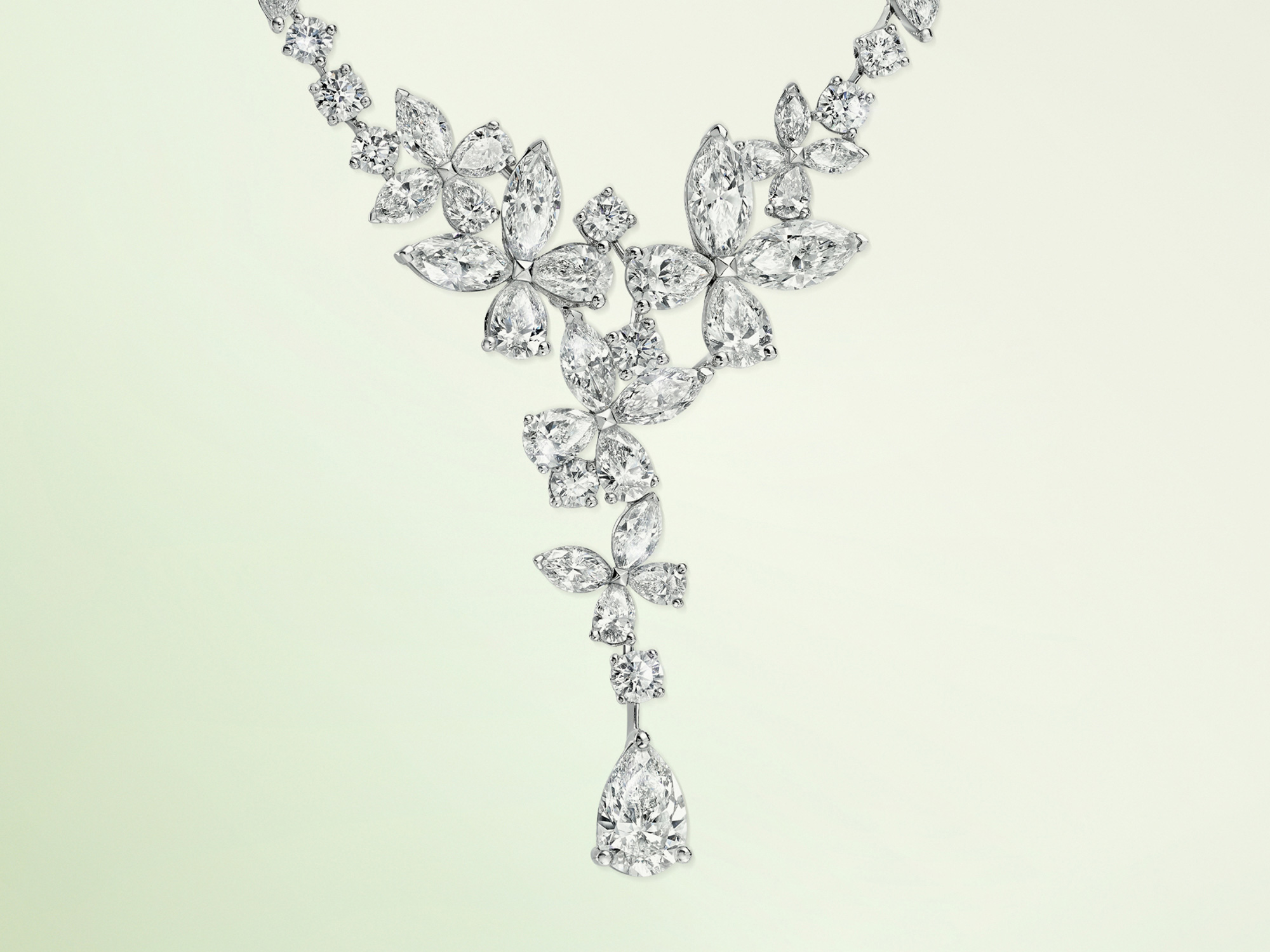 Graff Classic Butterfly Diamond Necklace from the Graff jewellery collection